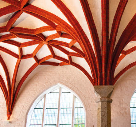 Deckengewölbe im Katharinenkloster